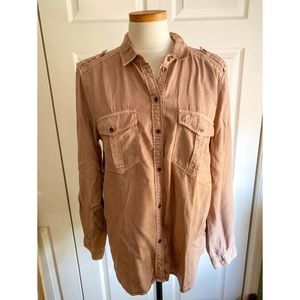 American Eagle Boyfriend Fit Button Down